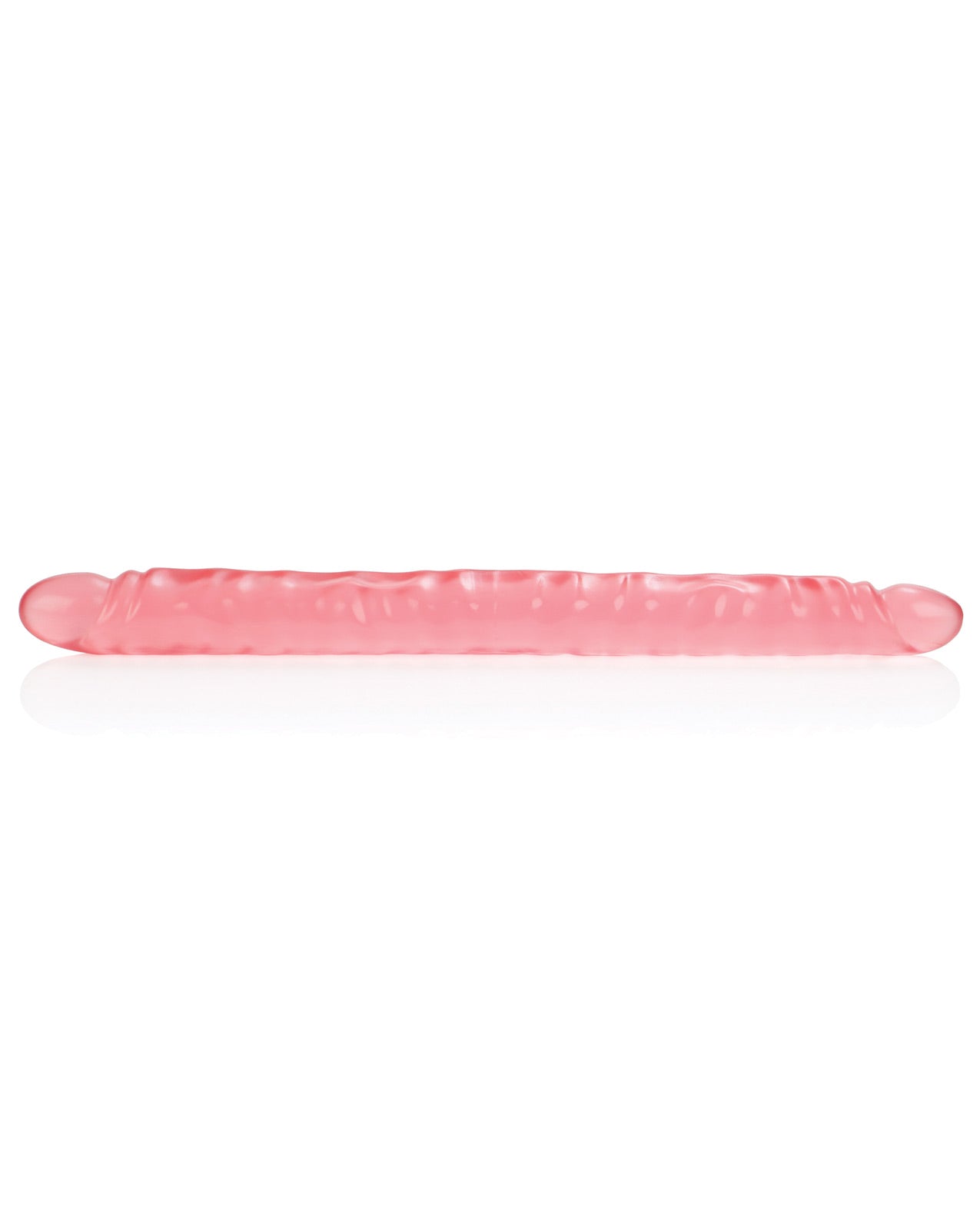 17" Slim Jim Duo Veined Super Slim Dong - Translucence Gel - LUST Depot