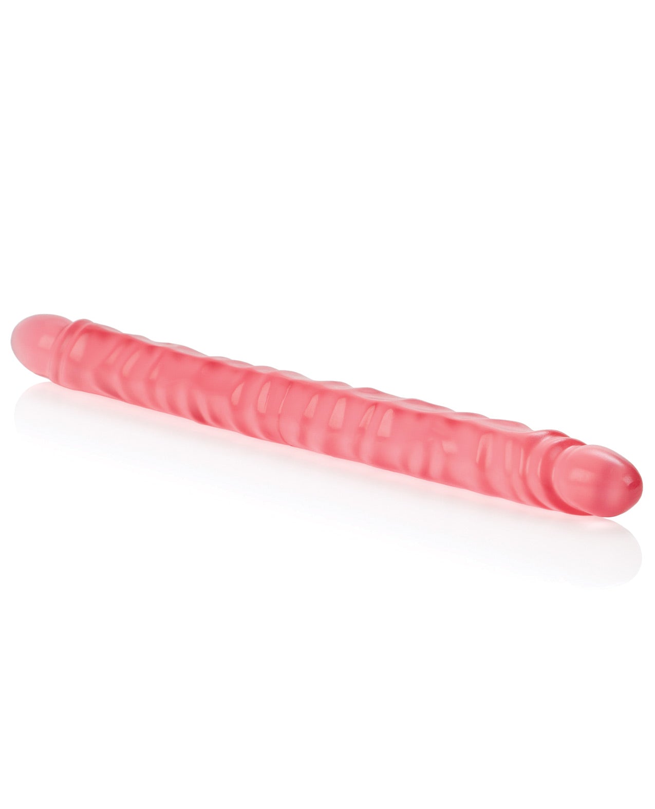 17" Slim Jim Duo Veined Super Slim Dong - Translucence Gel - LUST Depot