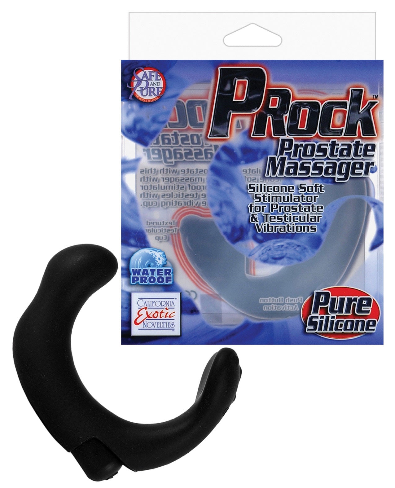 P-rock Prostate Massager - Black - LUST Depot