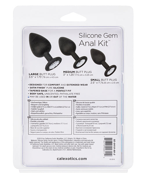 Silicone Gem Anal Kit - LUST Depot