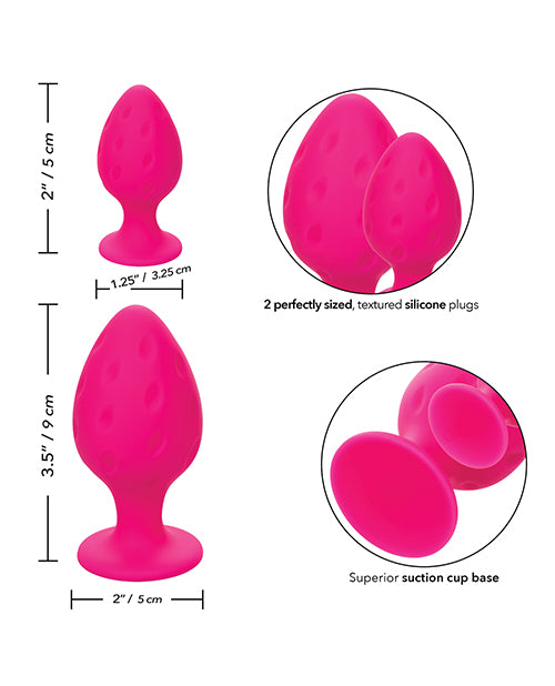 Cheeky Butt Plug - Pink - LUST Depot