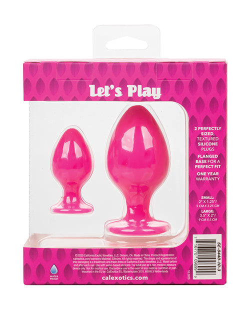 Cheeky Butt Plug - Pink - LUST Depot