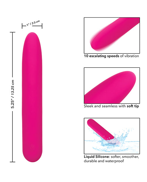 Bliss Liquid Silicone Vibe - Pink - LUST Depot