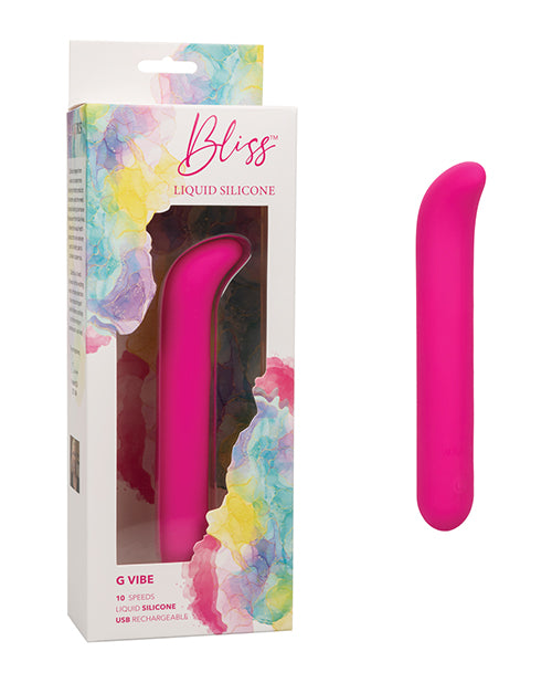 Bliss Liquid Silicone G Vibe - Pink - LUST Depot