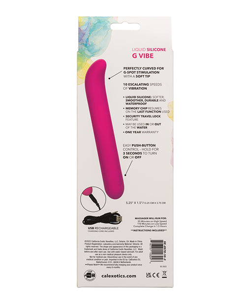 Bliss Liquid Silicone G Vibe - Pink - LUST Depot