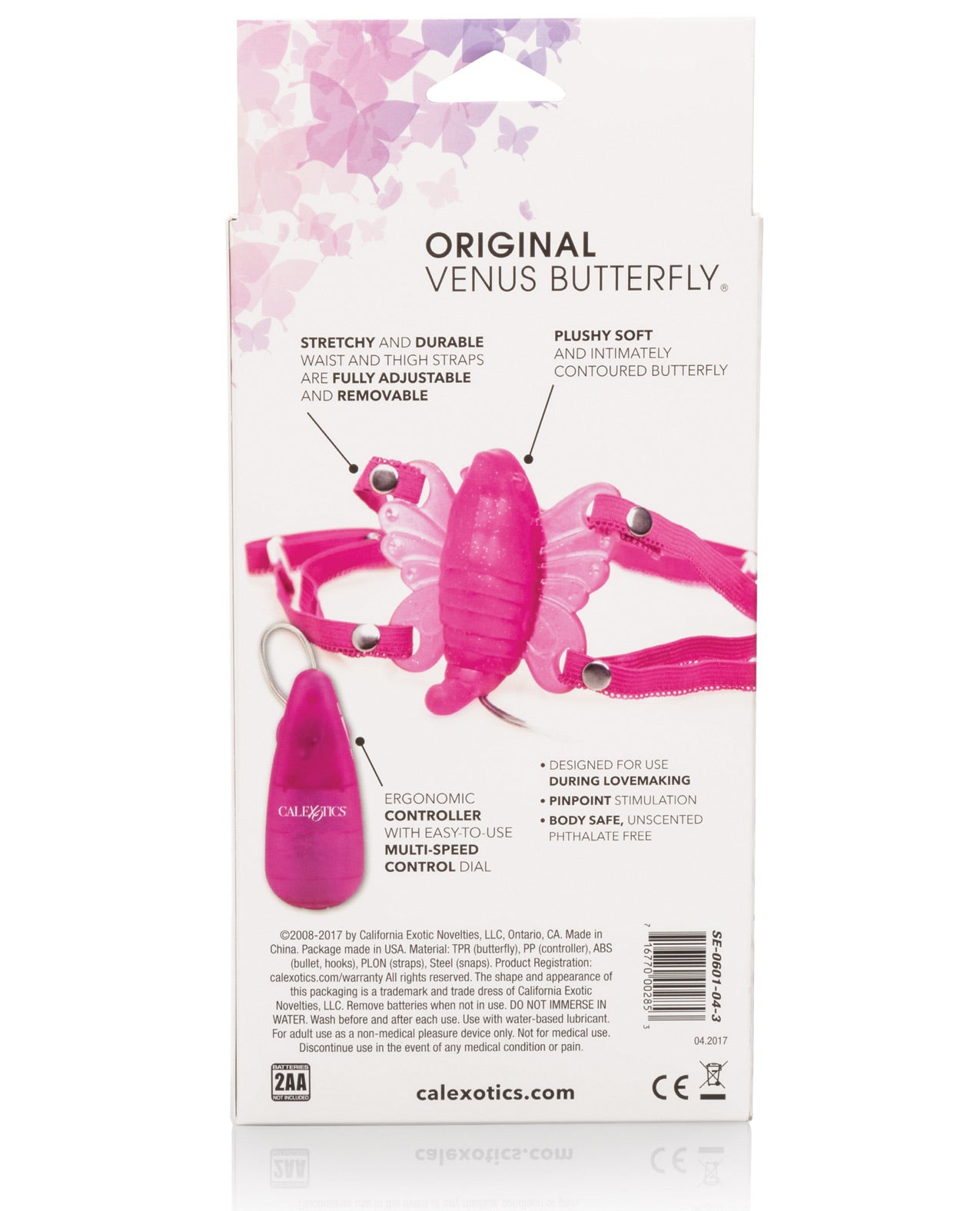 Venus Butterfly - Pink - LUST Depot