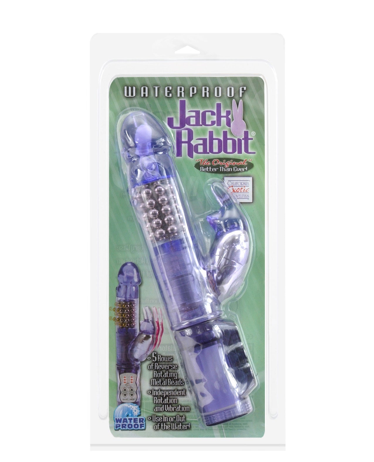 Jack Rabbits W-floating Beads Waterproof - Purple - LUST Depot