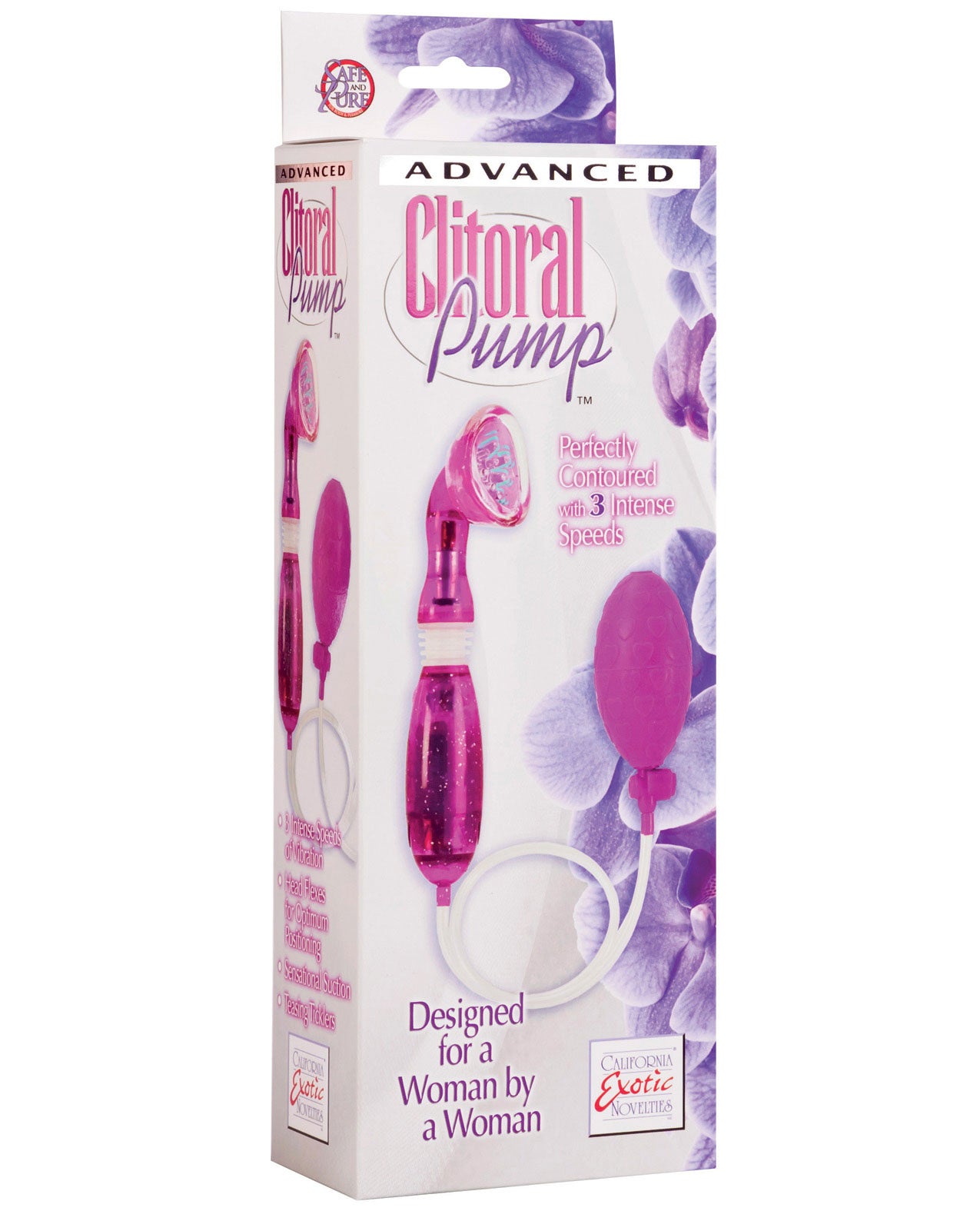 Intimate Pumps Advanced Clitoral Pumps- Pink - LUST Depot