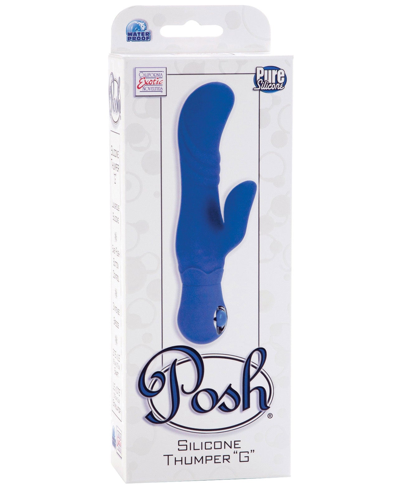 Posh Silicone Thumper G - Blue - LUST Depot