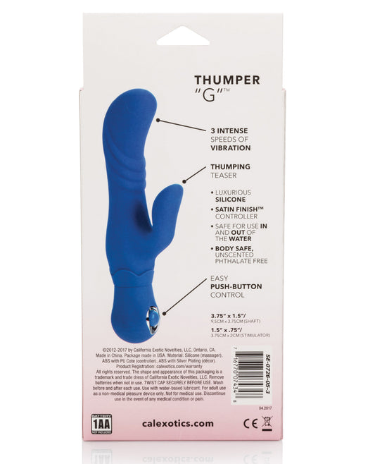 Posh Silicone Thumper G - Blue - LUST Depot