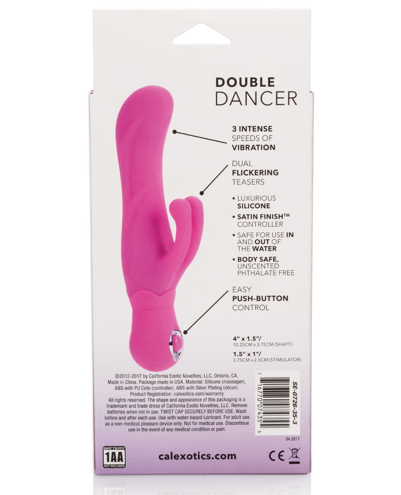 Posh Silicone Double Dancer - Pink - LUST Depot