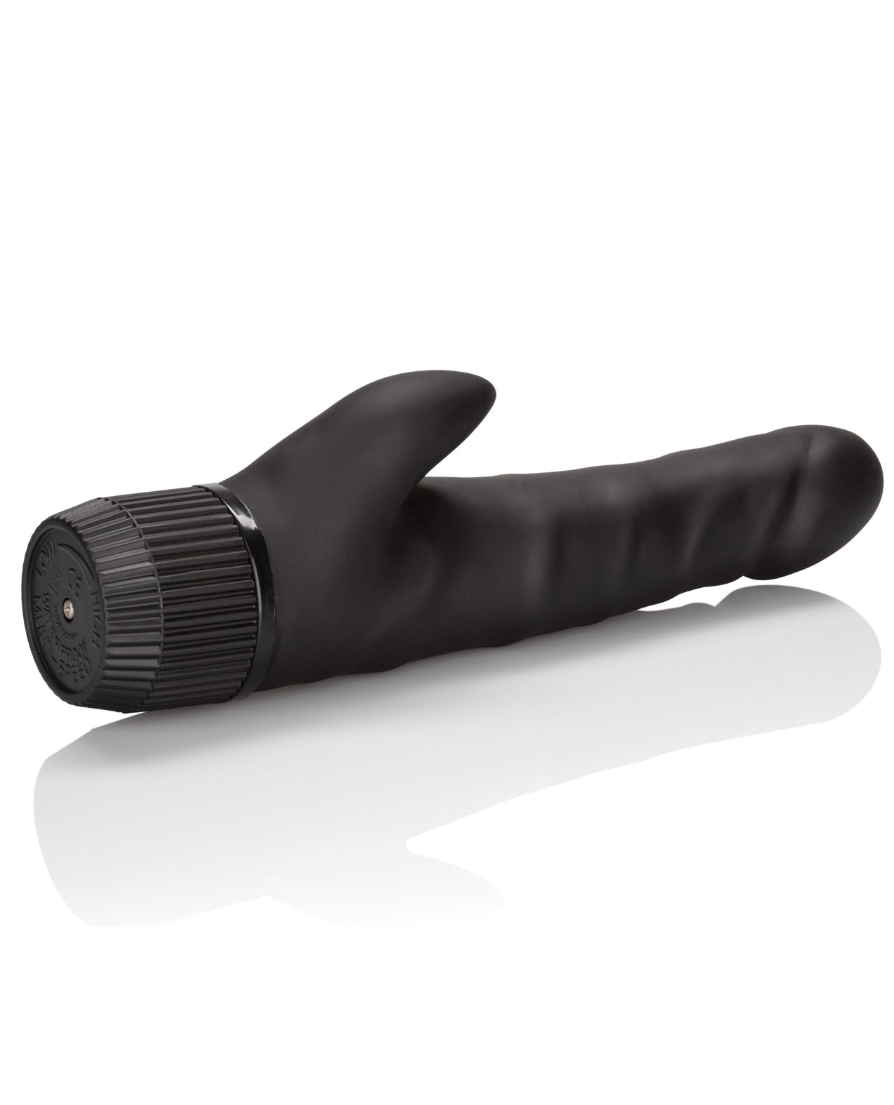 Futurotic Black Velvet 5" Dong W-clit Stimulator - LUST Depot