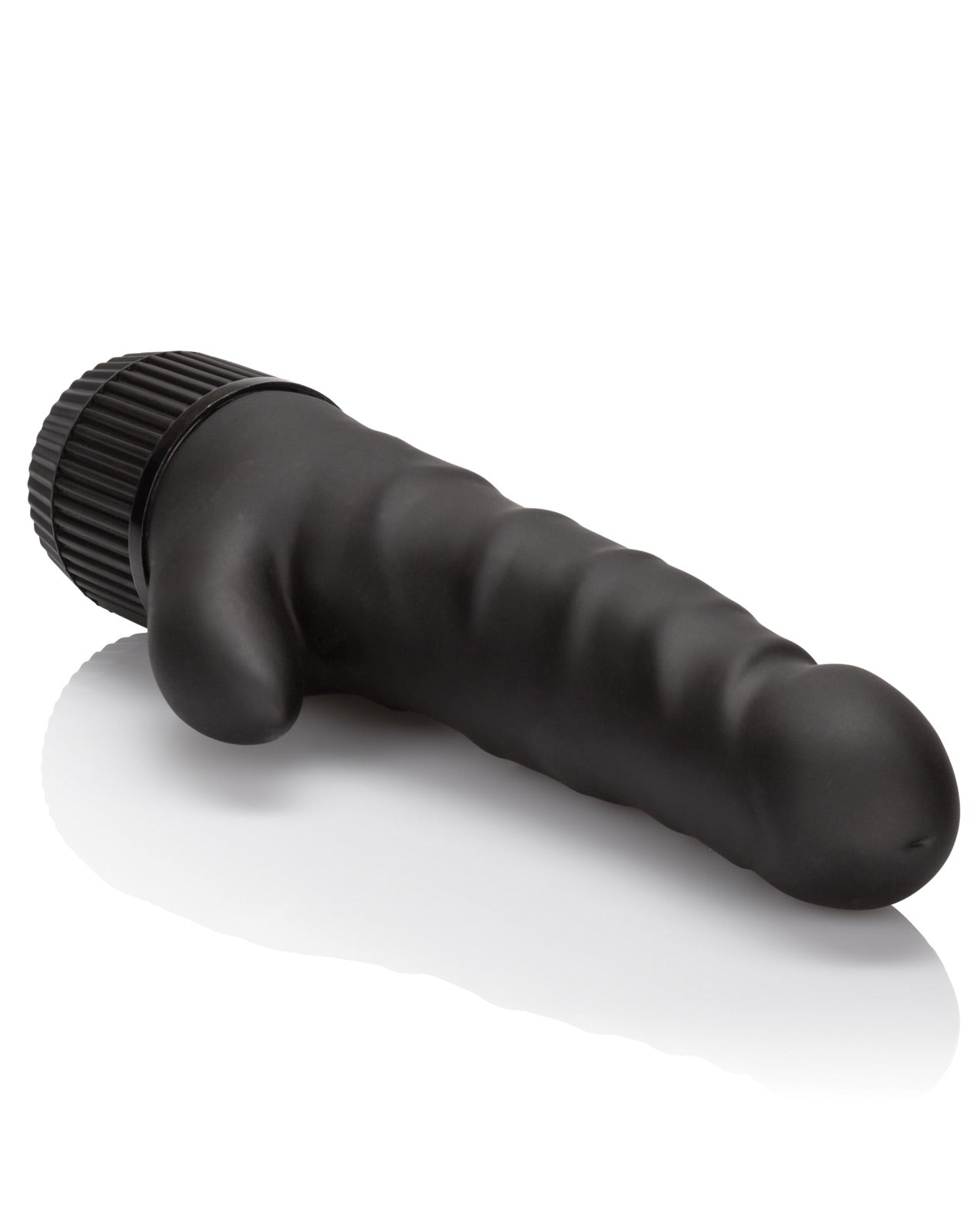 Futurotic Black Velvet 5" Dong W-clit Stimulator - LUST Depot