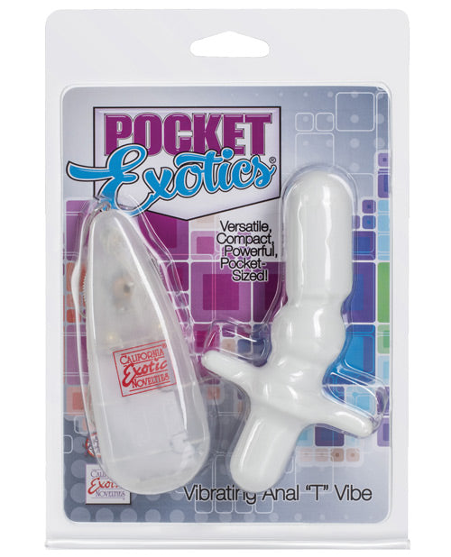 Pocket Exotics Anal T Vibe - Ivory - LUST Depot