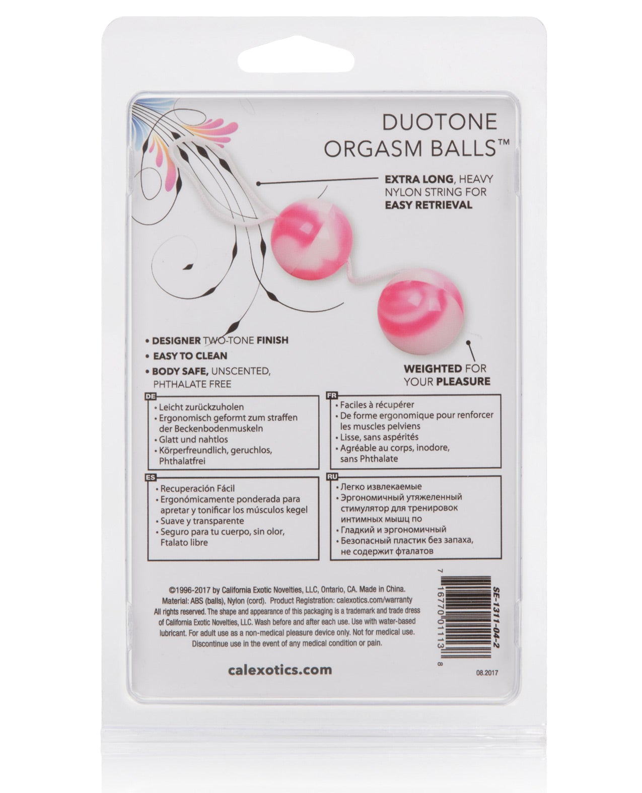 Duotone Orgasm Balls - Pink - LUST Depot