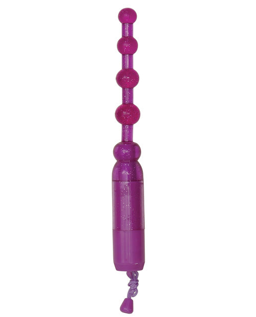 Vibrating Pleasure Beads Waterproof - Purple - LUST Depot