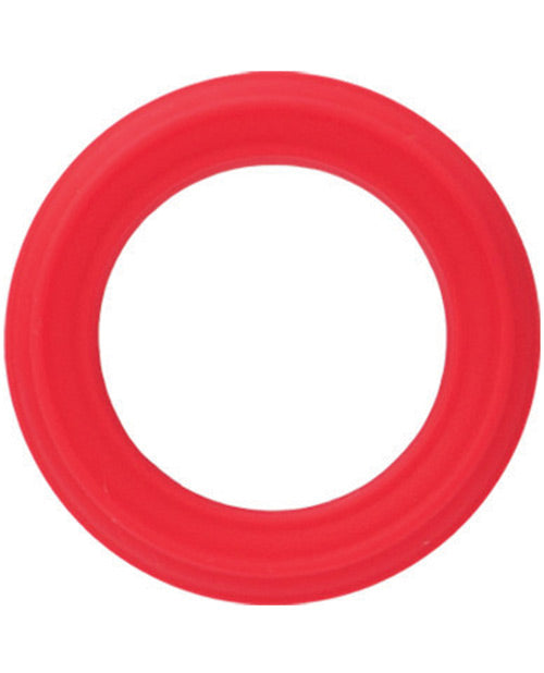 Adonis Caesar Silicone Ring - Red - LUST Depot