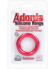 Adonis Caesar Silicone Ring - Red