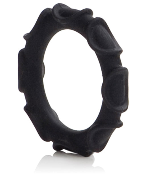 Adonis Atlas Silicone Ring - Black - LUST Depot