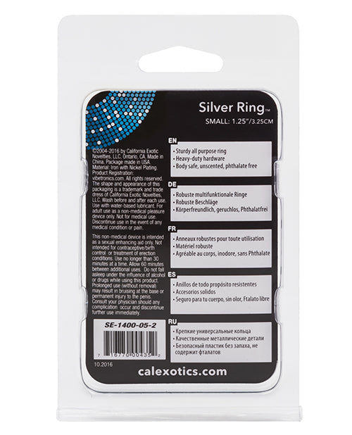 Silver Ring - Small - LUST Depot