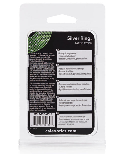 Silver Ring - Large - LUST Depot