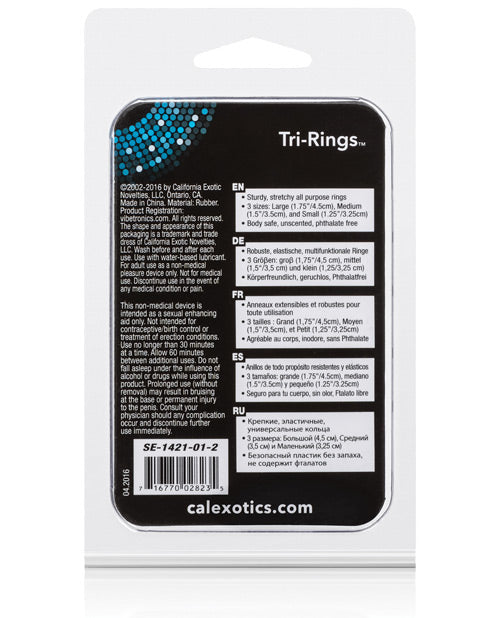 Tri-rings - Natural - LUST Depot