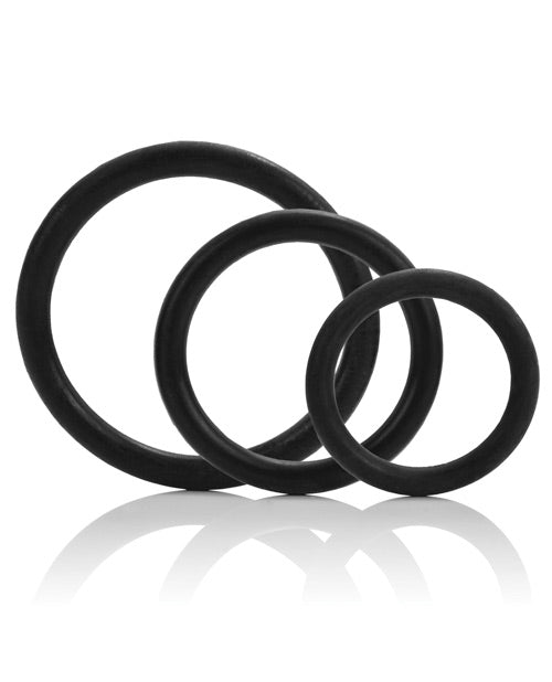 Tri-rings - Black - LUST Depot