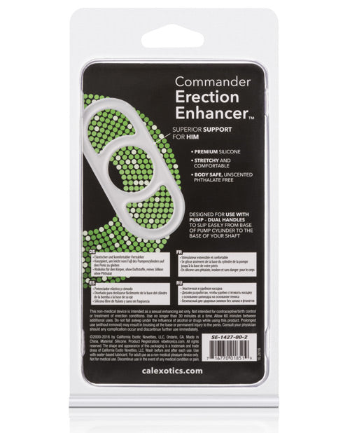 Commander Erection Enhancer - White - LUST Depot