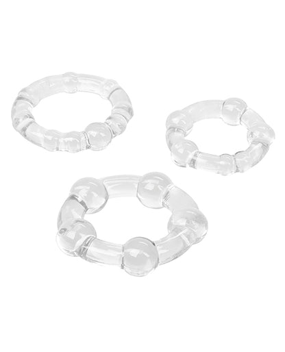 Silicone Island Rings - Clear - LUST Depot