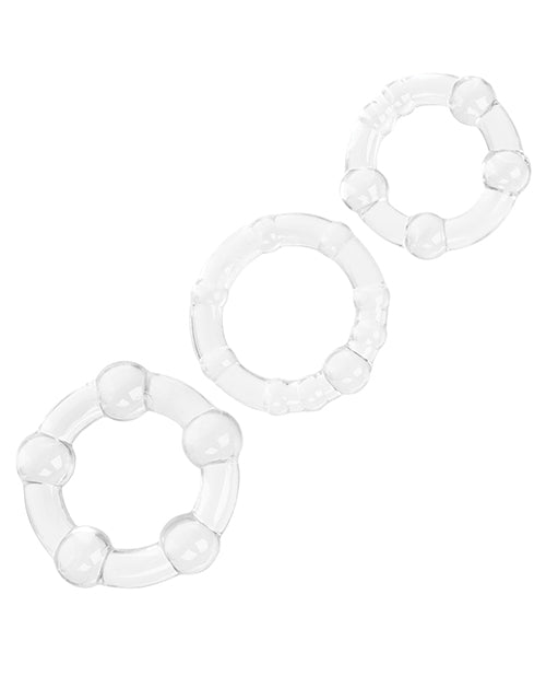 Silicone Island Rings - Clear - LUST Depot