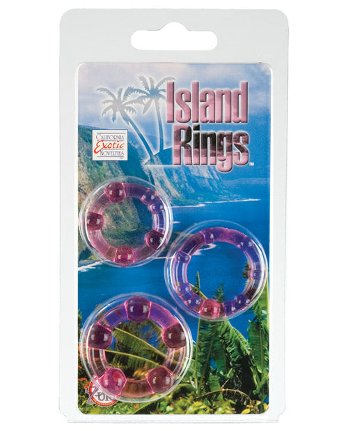 Silicone Island Rings - Pink - LUST Depot