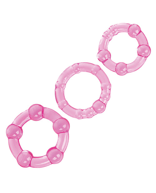 Silicone Island Rings - Pink - LUST Depot