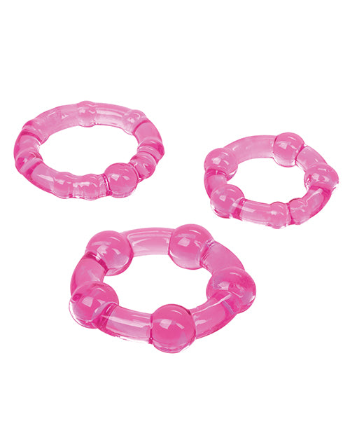 Silicone Island Rings - Pink - LUST Depot