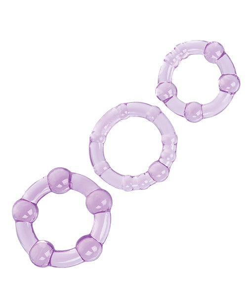 Silicone Island Rings - Purple - LUST Depot