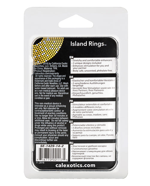 Silicone Island Rings - Purple - LUST Depot