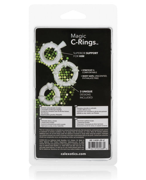 Magic C Rings - Clear - LUST Depot