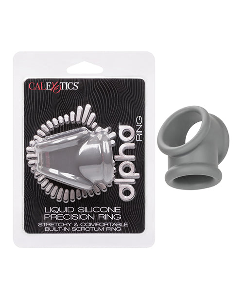 Alpha Liquid Silicone Precision Ring - Grey - LUST Depot