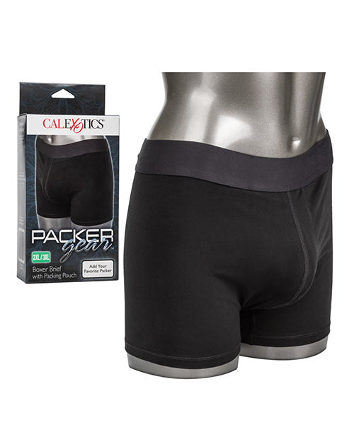 Packer Gear Boxer Brief With Packing Pouch - 2xl-3xl - LUST Depot