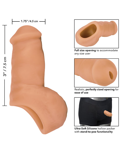 Packer Gear Ultra Soft Silicone Stp - Tan - LUST Depot