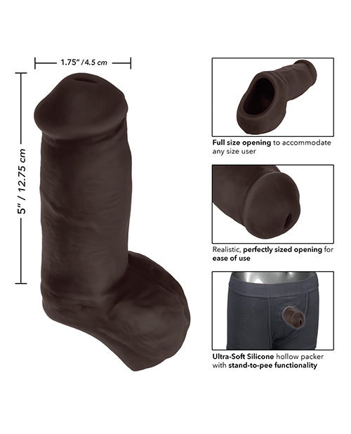 Packer Gear 5" Ultra Soft Silicone Stp - Black - LUST Depot