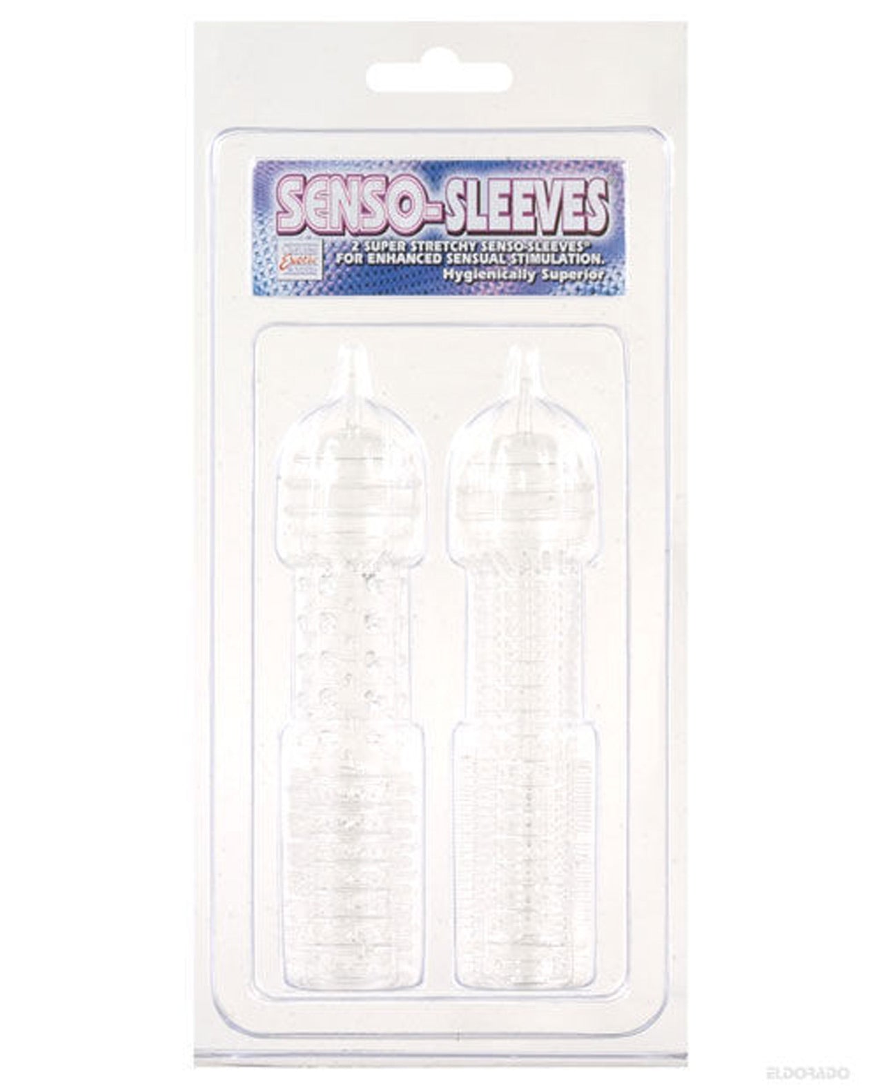 Senso Silicone Sleeves 2 Pack - Clear - LUST Depot