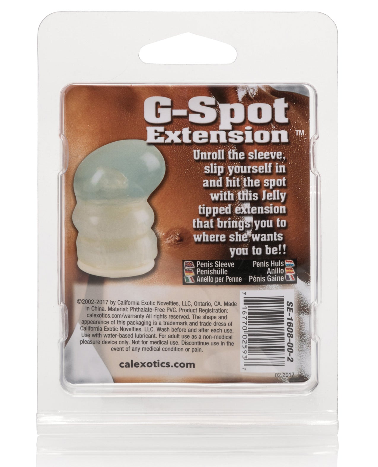 G-spot Extension - Clear - LUST Depot