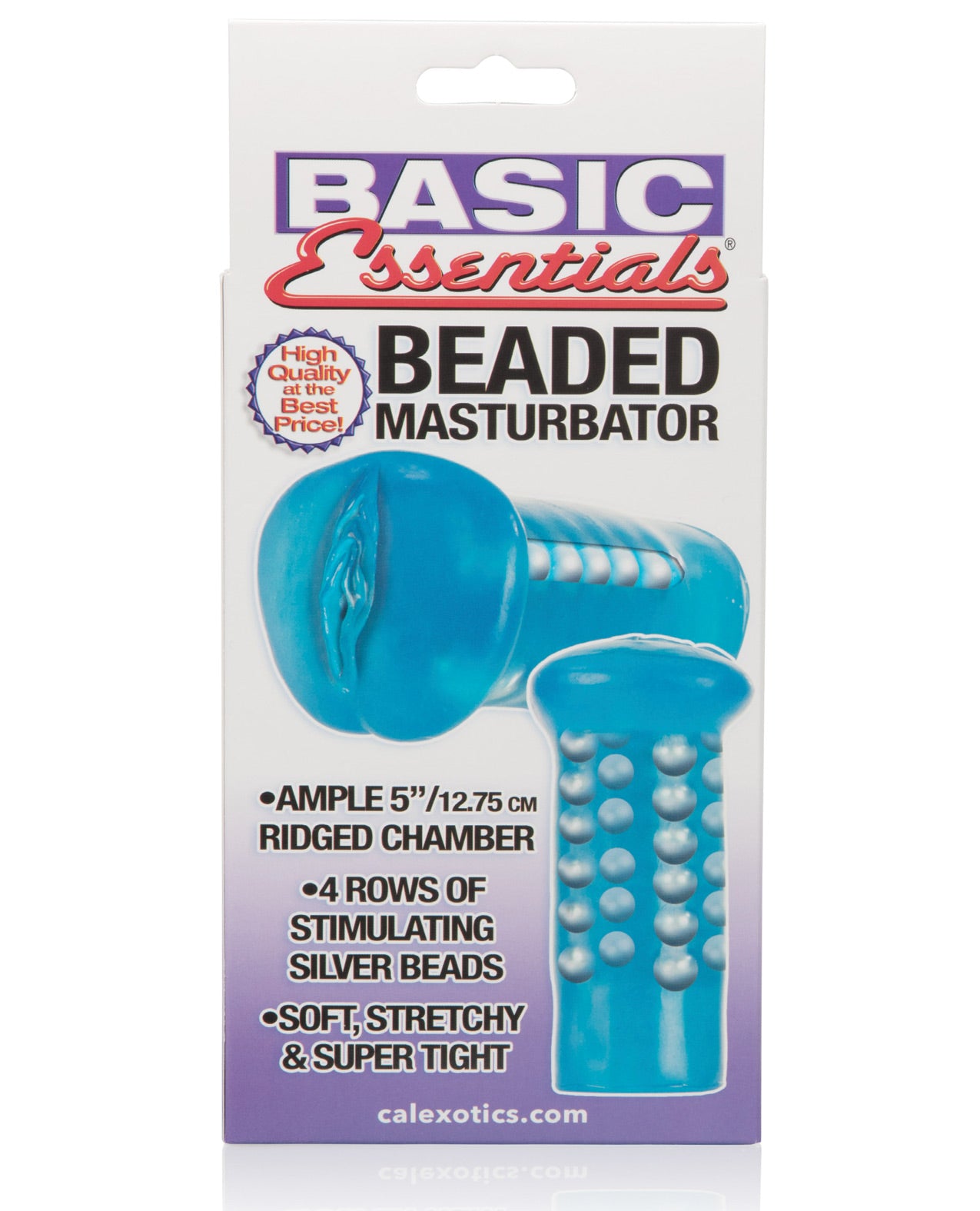 Basic Essentials Beaded Masturbator - LUST Depot