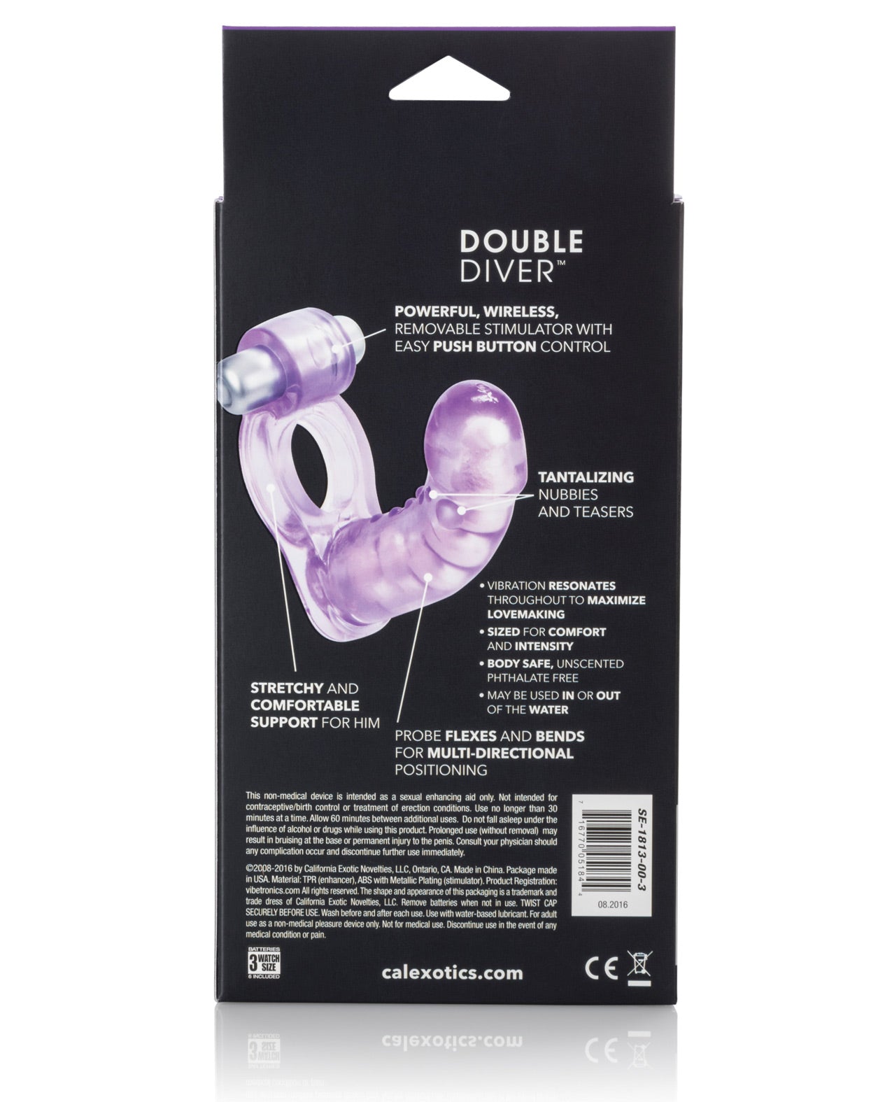 Double Diver Vibrating Enhancer W-flexible Penetrator - LUST Depot