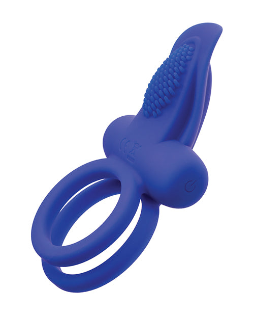 Couples Enhancers Silicone Rechargeable Dual Pleaser Enhancer - LUST Depot