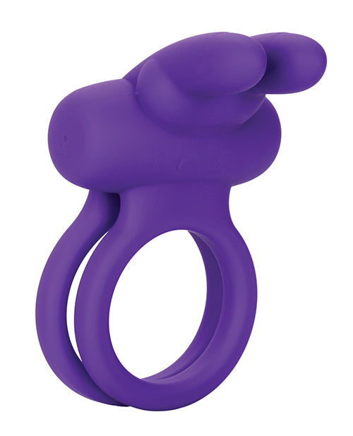 Silicone Rechargeable Rockin' Rabbit Enhancer - Purple - LUST Depot