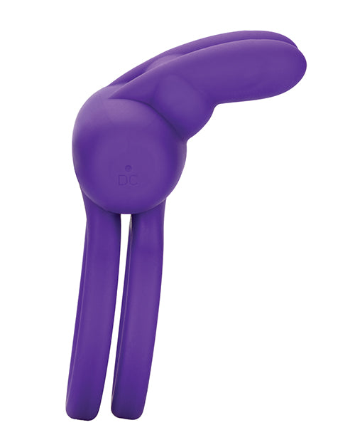 Silicone Rechargeable Rockin' Rabbit Enhancer - Purple - LUST Depot