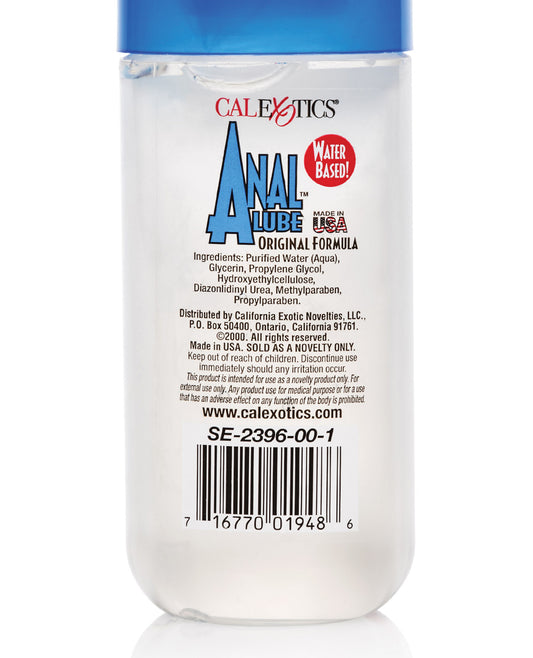 Anal Lube - 6 Oz Original - LUST Depot