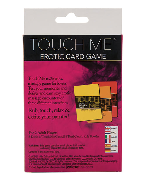 Touch Me Erotic Card Game - LUST Depot