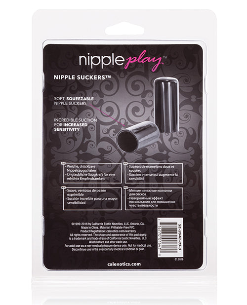 Nipple Play Nipple Suckers - Black - LUST Depot